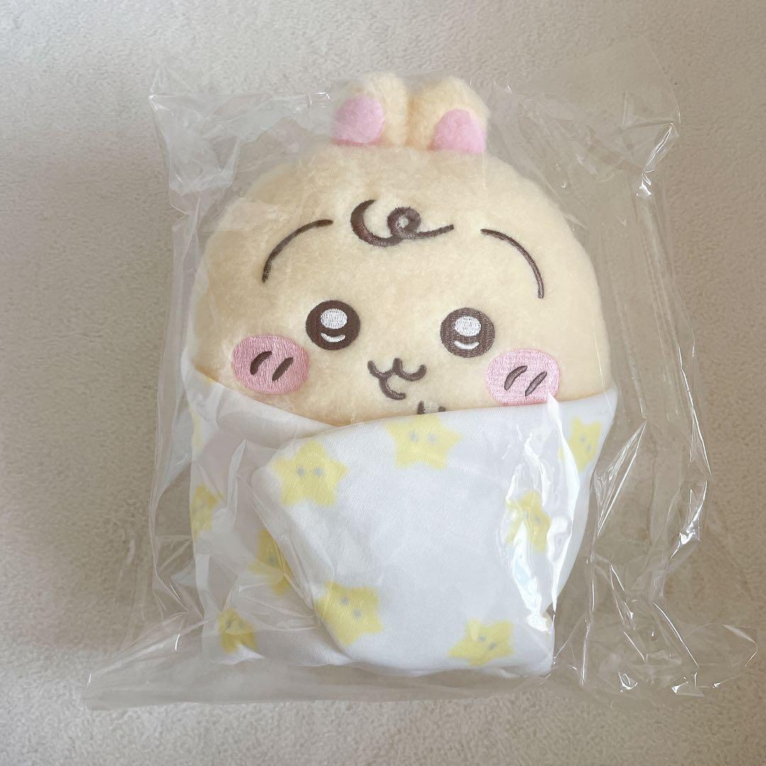 ちいかわ　ハチワレ　うさぎ　おくるみぬいぐるみ3体セット オリジナルボックス付き