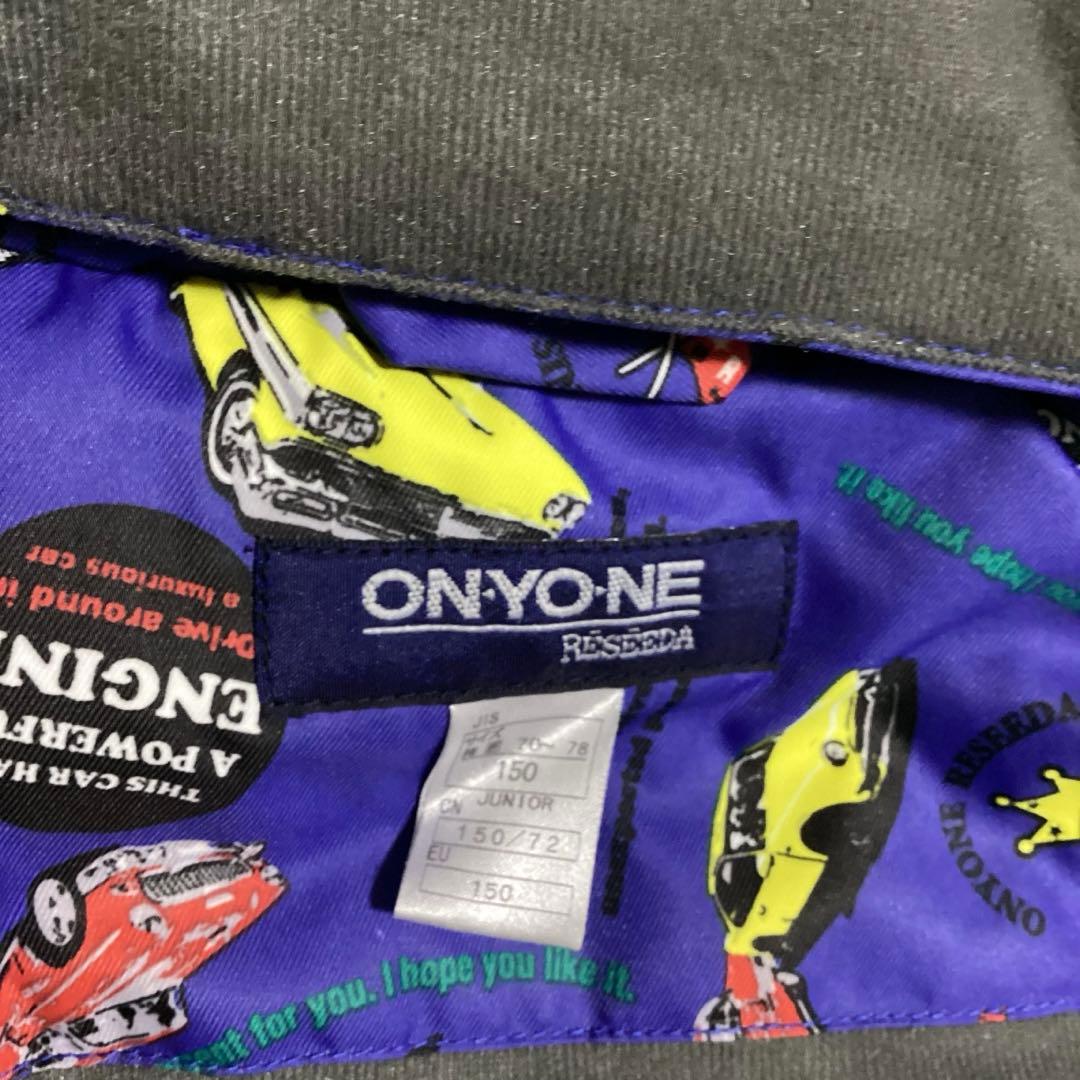 値下げ！【美品】ＯＮＹＯＮＥ★スキーウエア上下セット　150