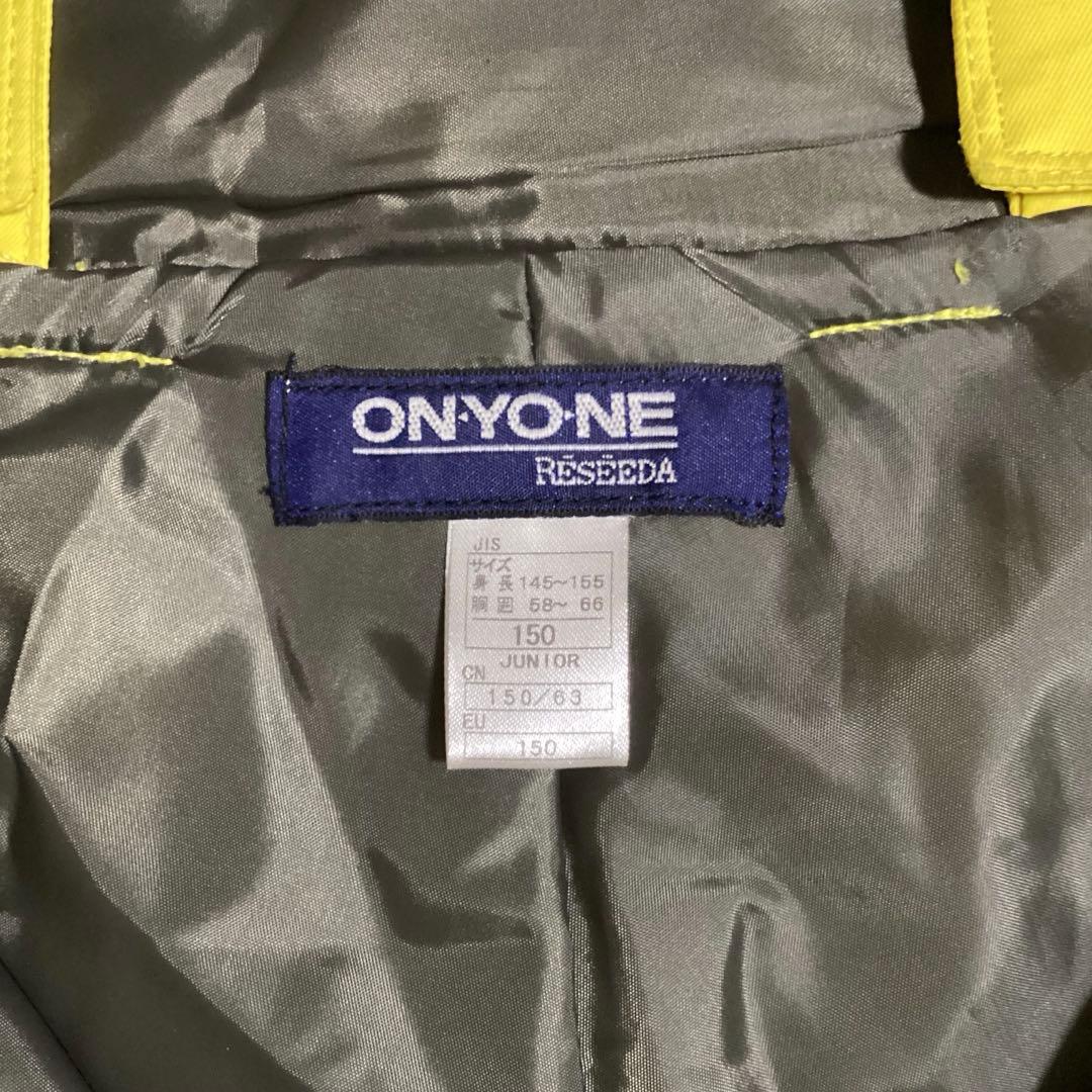 値下げ！【美品】ＯＮＹＯＮＥ★スキーウエア上下セット　150
