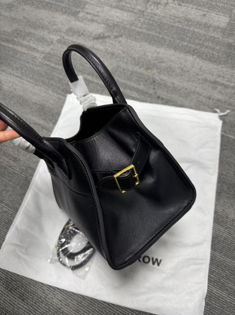 tHE~ rOw ブラック トートバッグ