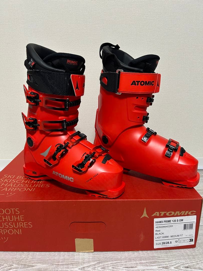 定価50％OFF ATOMIC スキーブーツ 23-24モデル 28-28.5