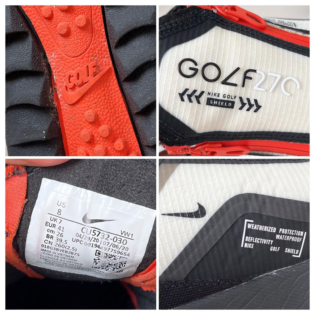 NIKE GOLF AIR MAX 270 ゴルフシューズ 防水 希少 26cm