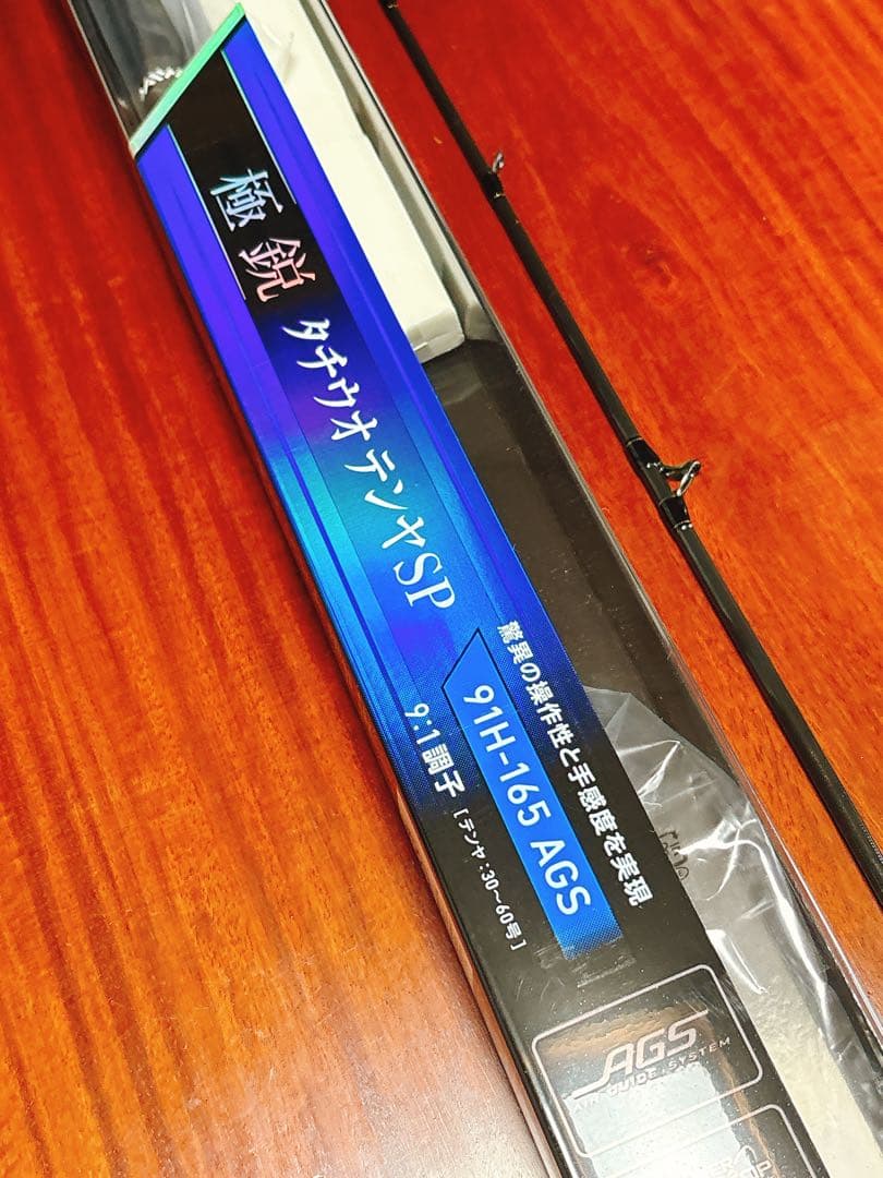 ダイワ 極鋭 タチウオテンヤ SP 91H-165 AGS【美品】