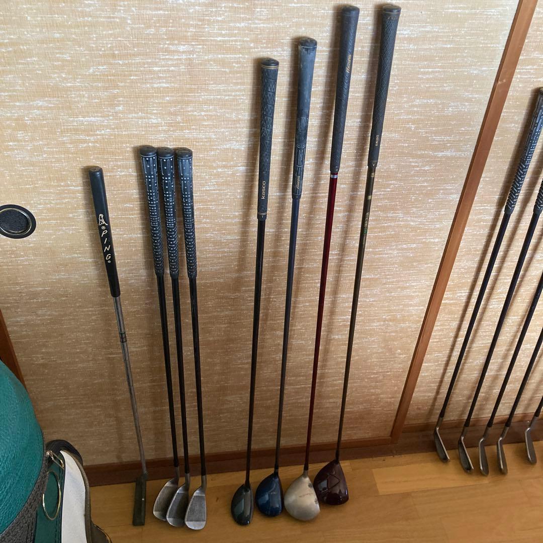 男性用初心者格安ゴルフクラブセットmizuno 練習、ラウンド使用⛳