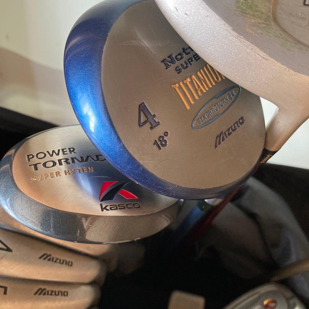 男性用初心者格安ゴルフクラブセットmizuno 練習、ラウンド使用⛳