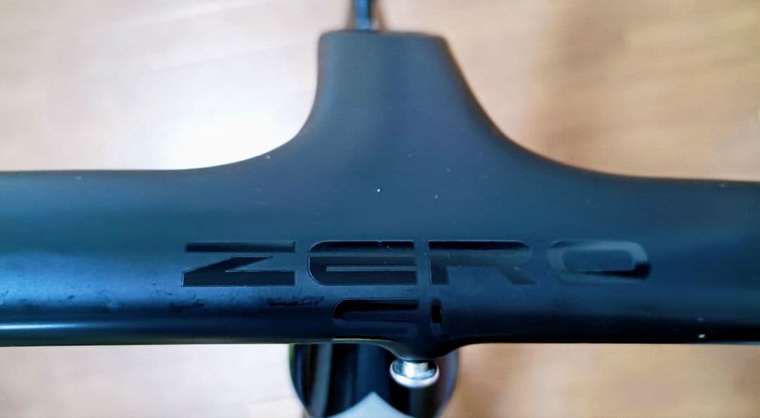 【美品】winspace zerosl 380-105一体型軽量カーボンハンドル