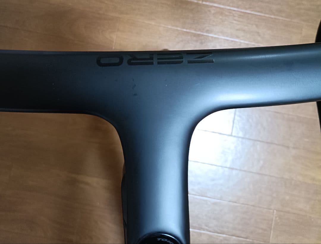 【美品】winspace zerosl 380-105一体型軽量カーボンハンドル