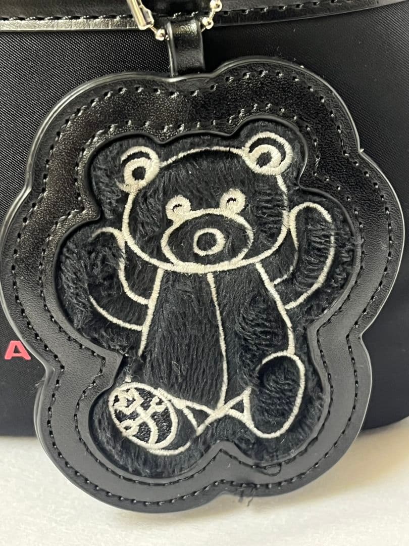 【美品✨】カステルバジャック　T挿しBEAR付き　サッチェルラウンドバッグ