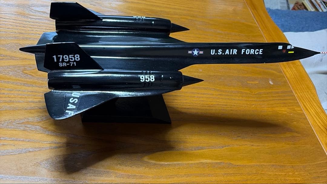 SR-71 ブラックバード 1/72 鉄製モデル