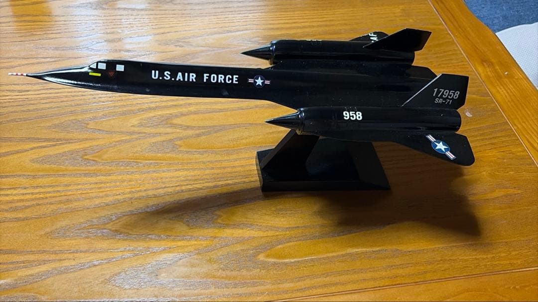 SR-71 ブラックバード 1/72 鉄製モデル