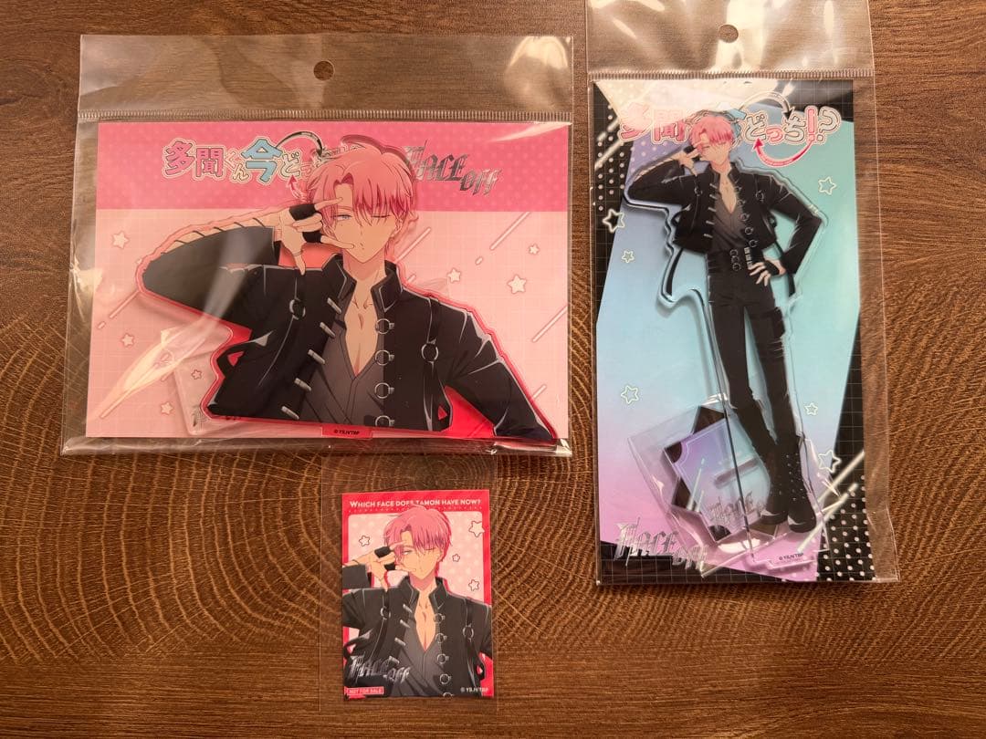 多聞くん今どっち！？POP UP SHOP アクスタ 福原多聞ステッカー セット