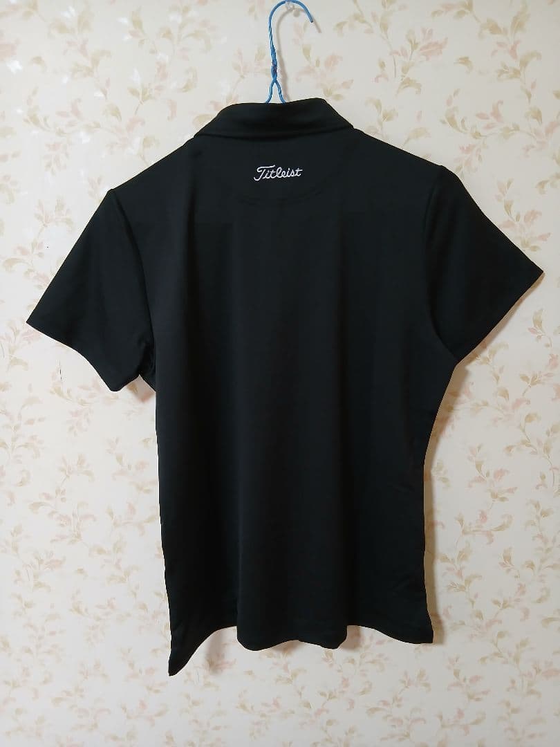 タイトリスト.レディース ポロシャツ ,黒(L)