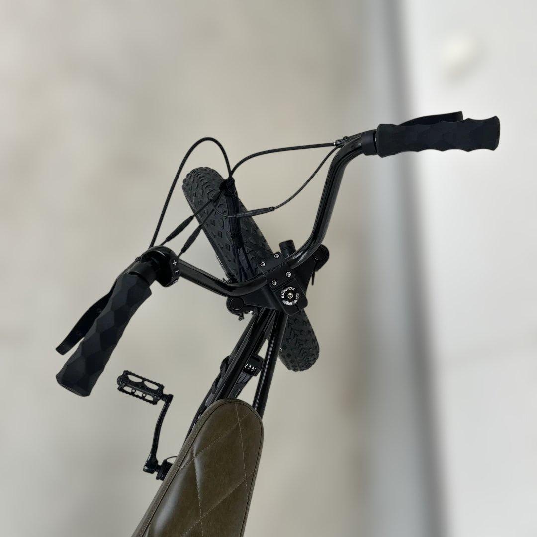 電動アシスト自転車 ファットタイヤ ブラック・オリー　ジャンク品