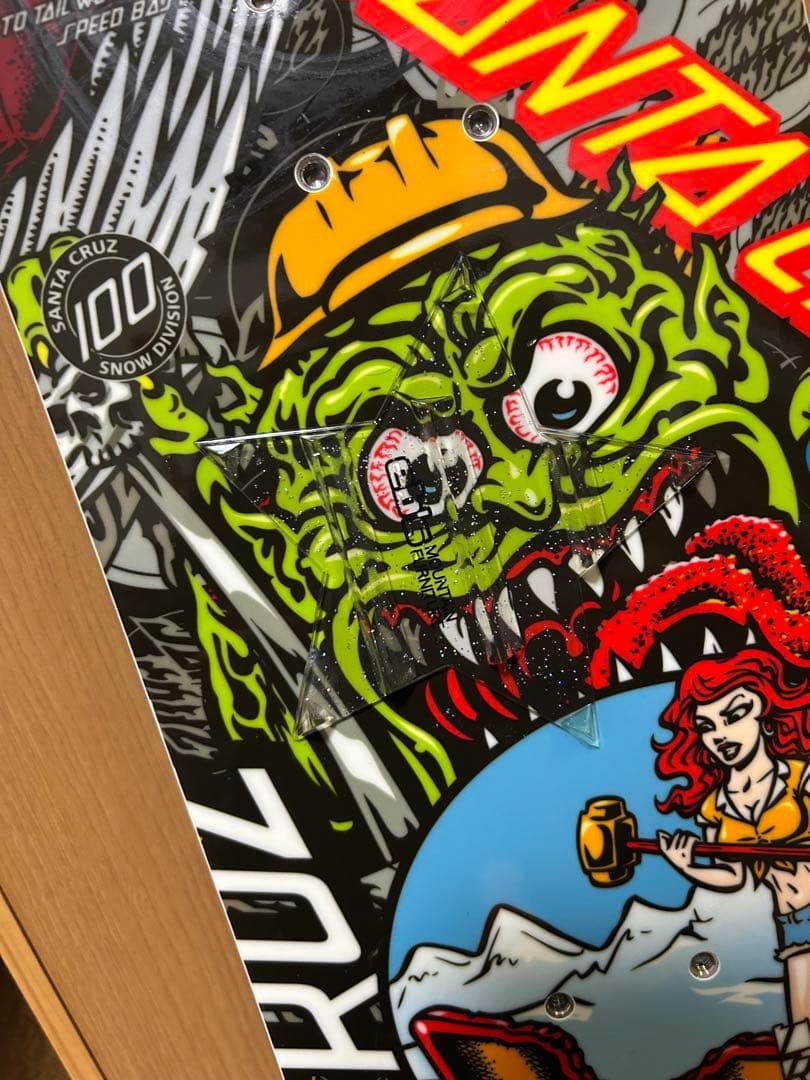 SANTA CRUZ スノーボード キッズ　100cm 板のみ