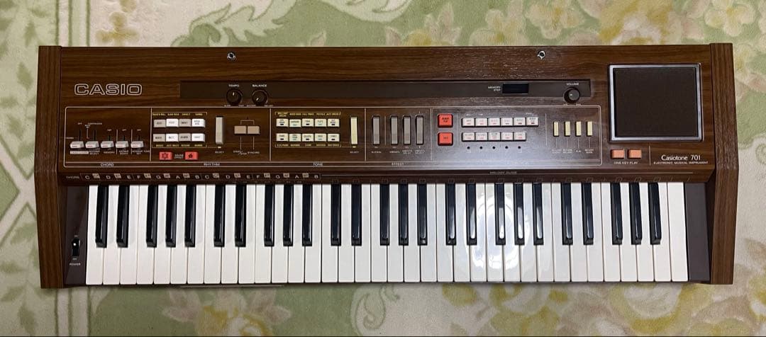 CASIO カシオトーン 701 + MS-1バーコードスキャナー付 ジャンク品