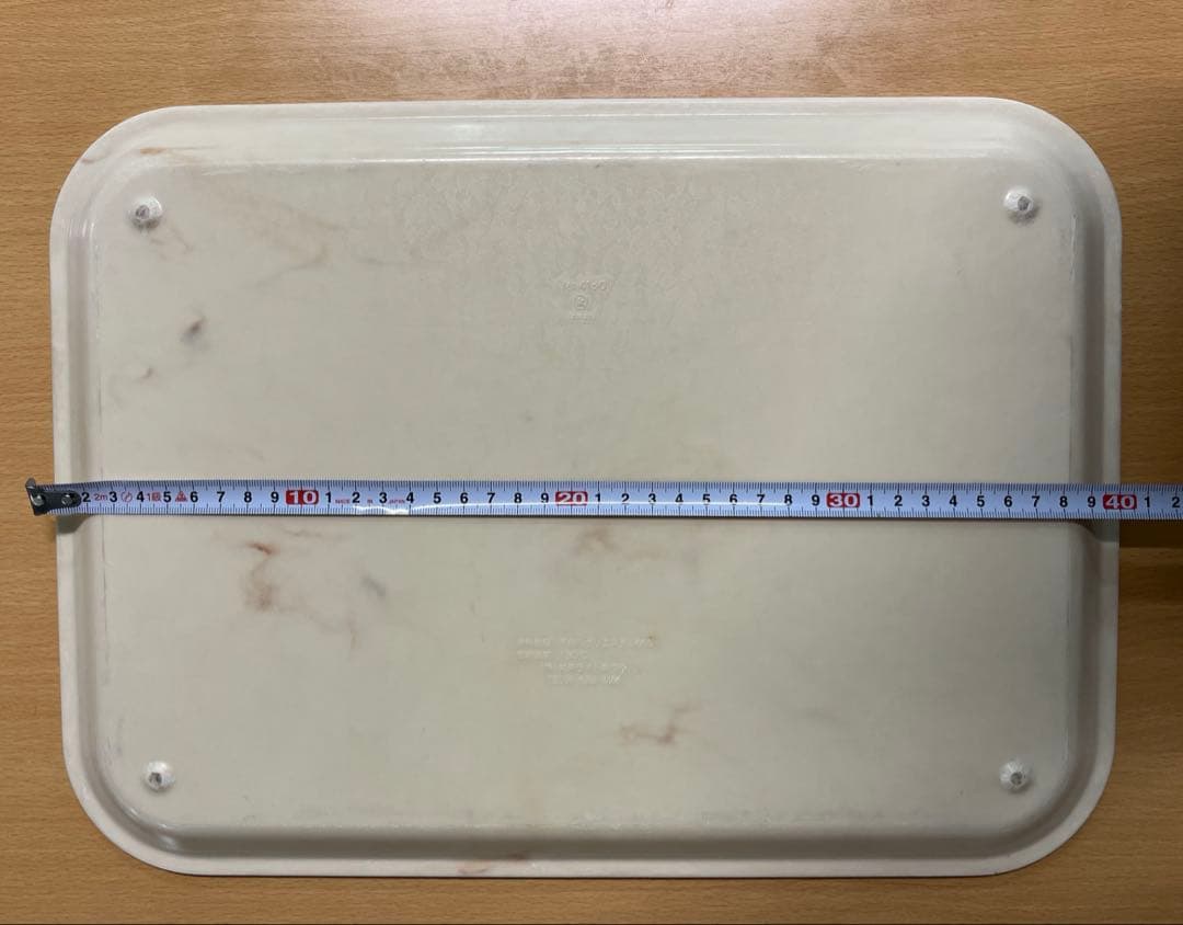 プラスチック製トレー 30枚セット 白　ベージュ【中古】