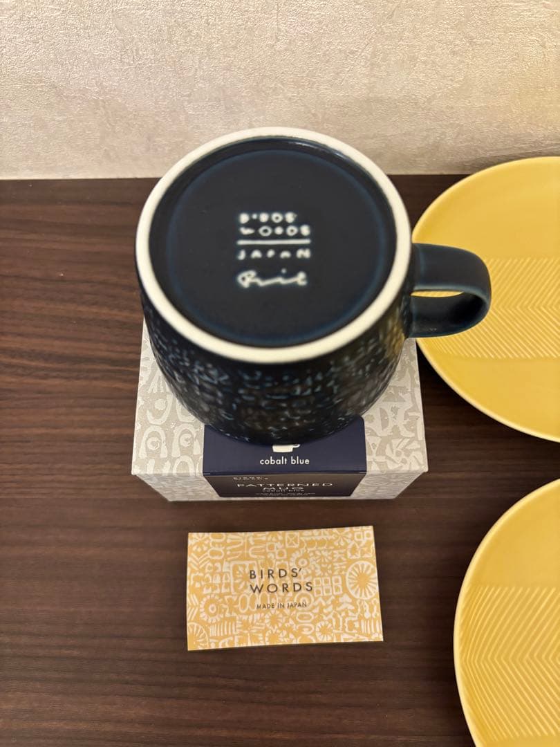 バーズワーズ　BIRDS’ WORDS プレート　パターンドマグ　廃盤品