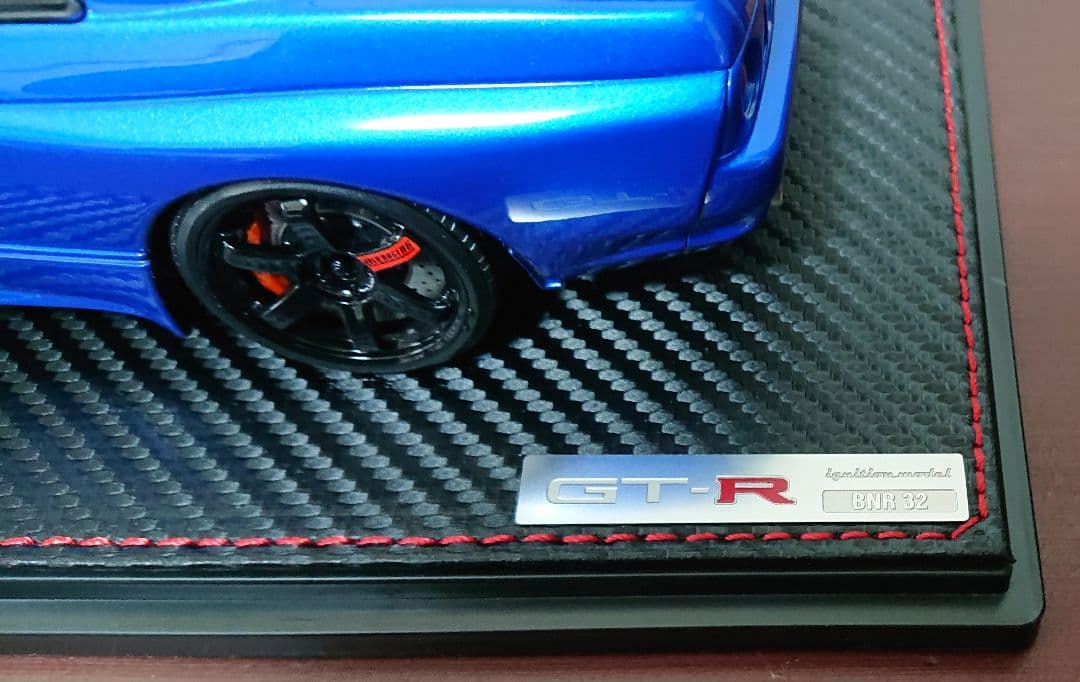 イグニッションモデル 1/18 スカイライン GT-R NISMO ブルー