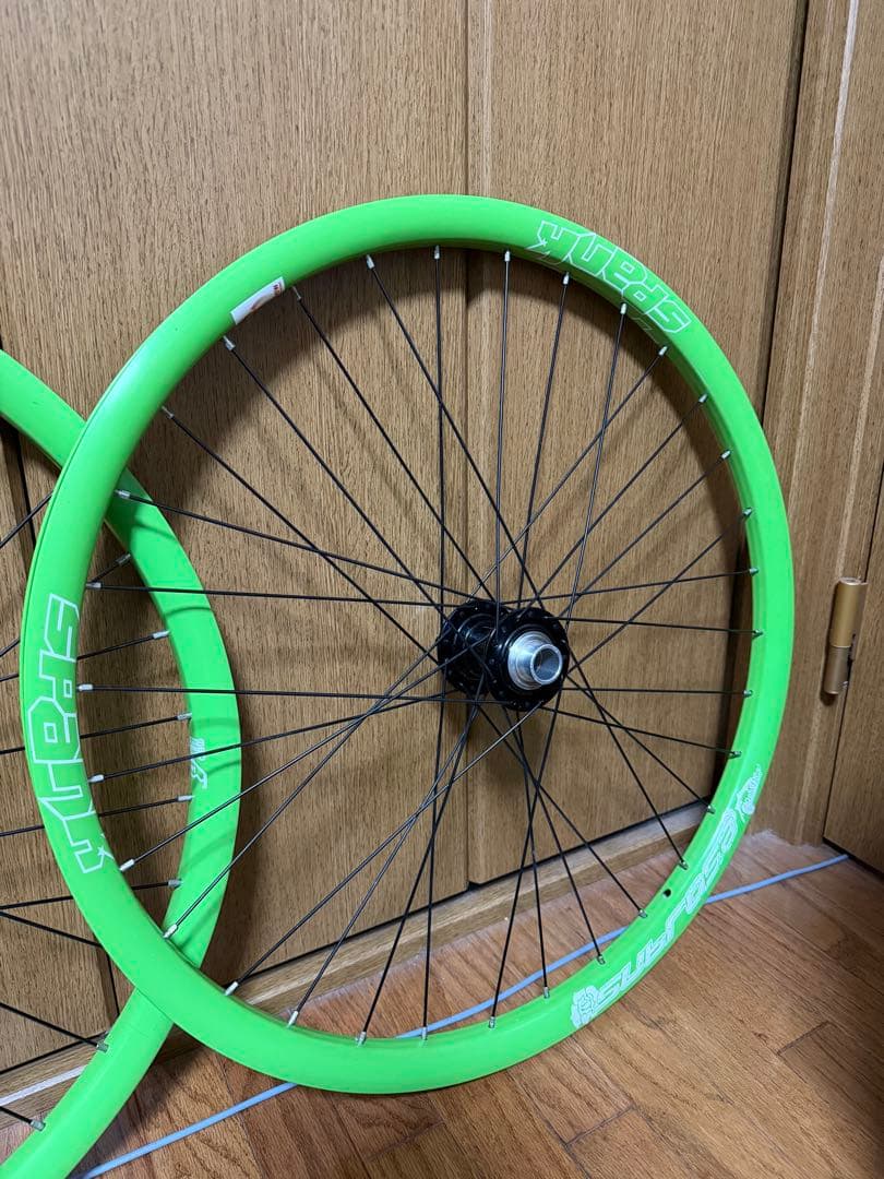 SPANK NOVATEC 26インチ 完組ホイール　前後セット