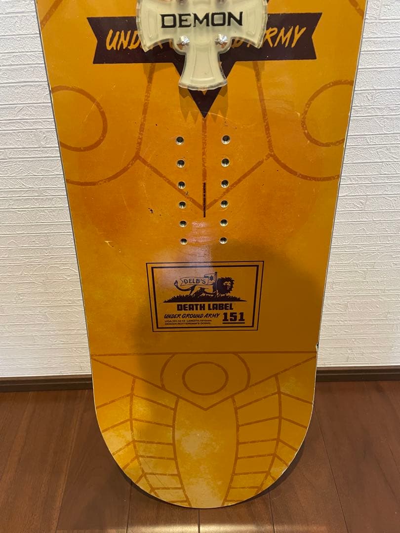 DEATH LABEL BURNIN スノーボード151cm