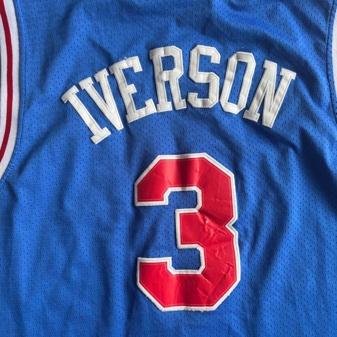 NBA フィラデルフィア アイバーソン Reebok ユニフォーム XXL