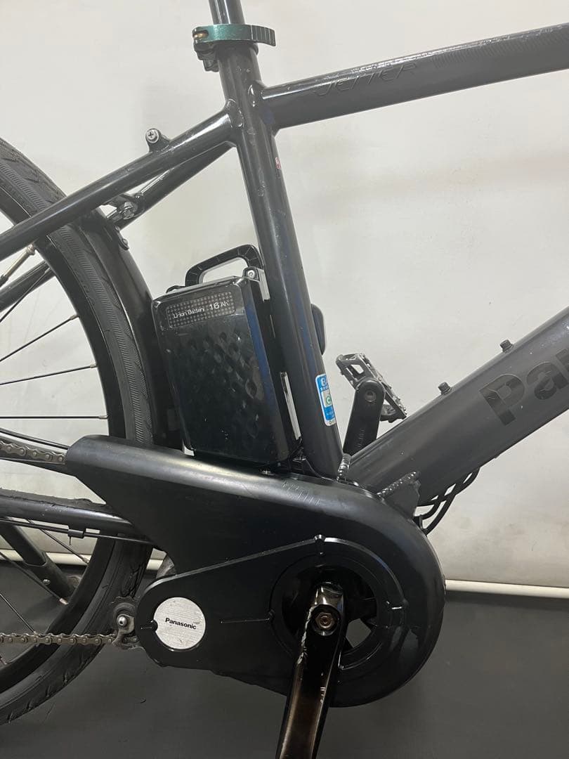 保証付き　送料無料　パナソニック　ジェッター　クロスバイク　電動アシスト自転車