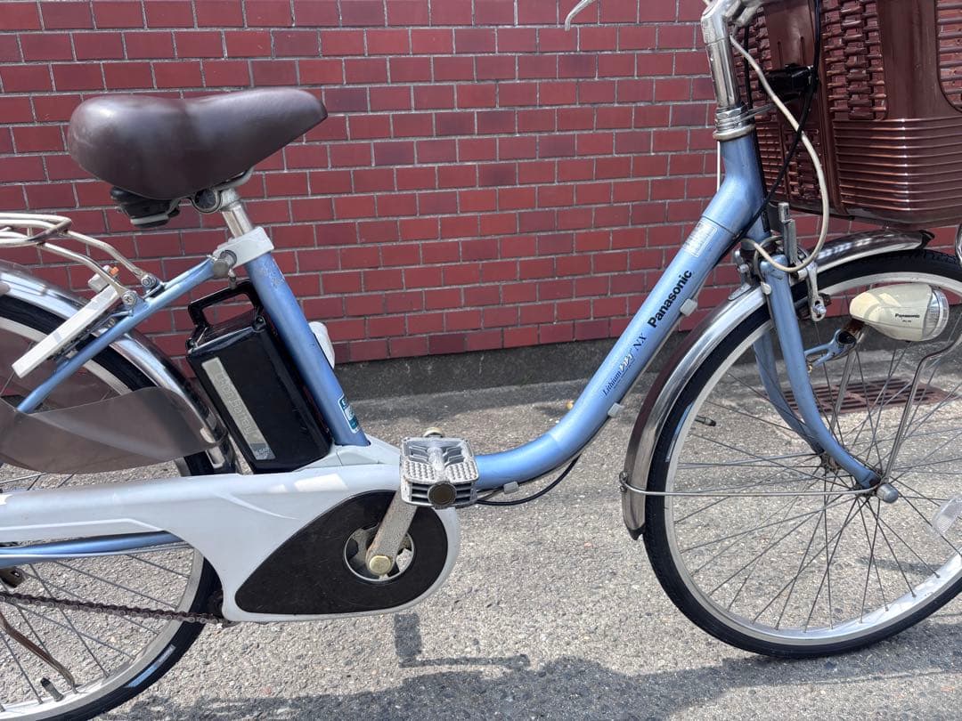 パナソニック 電動アシスト自転車 青