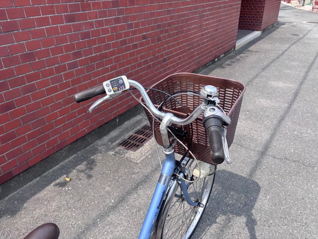 パナソニック 電動アシスト自転車 青