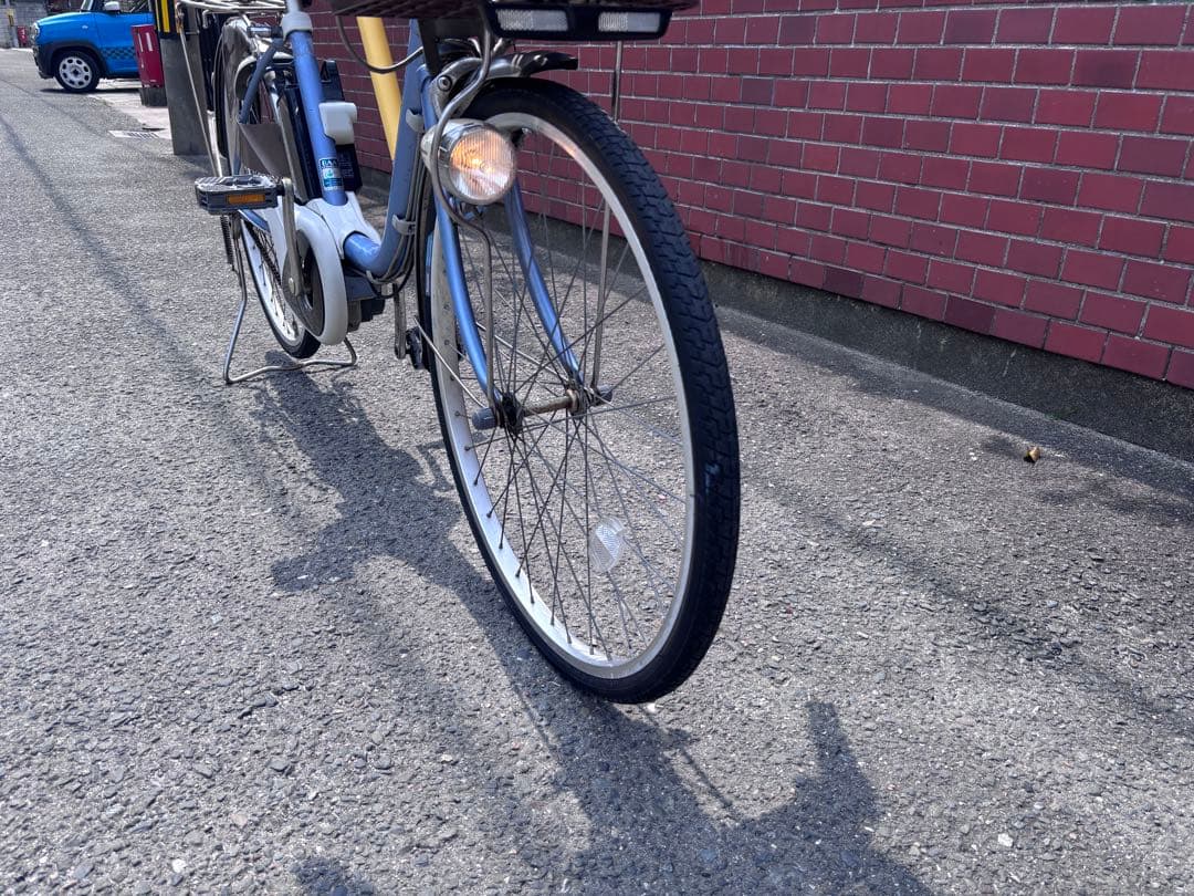 パナソニック 電動アシスト自転車 青
