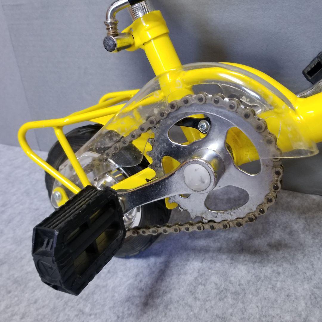 ミニ自転車 　豆チャリ　イエロー