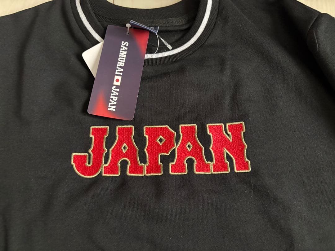 ラスト１点　新品　 Mサイズ　WBC 2026 侍ジャパン　上下セット　黒