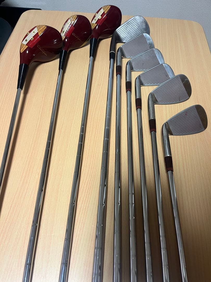 MIZUNO ミズノ ゴルフクラブ8本MT-28 V4 ノーメッキ黒染め1本