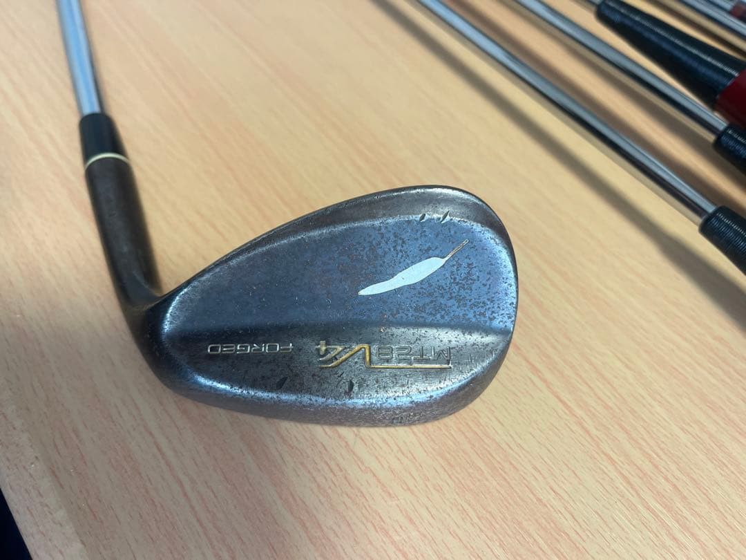 MIZUNO ミズノ ゴルフクラブ8本MT-28 V4 ノーメッキ黒染め1本