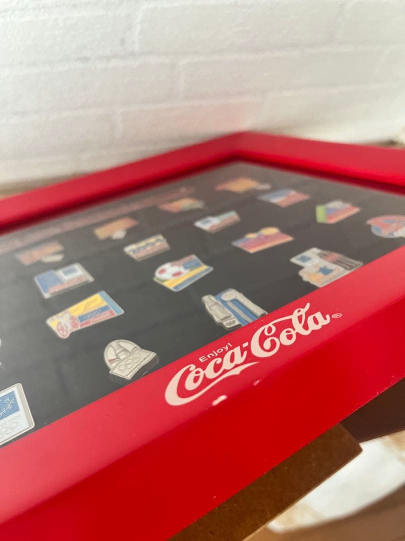 ★非売品★オリンピックコカコーラピンバッジコレクション2004アテネ