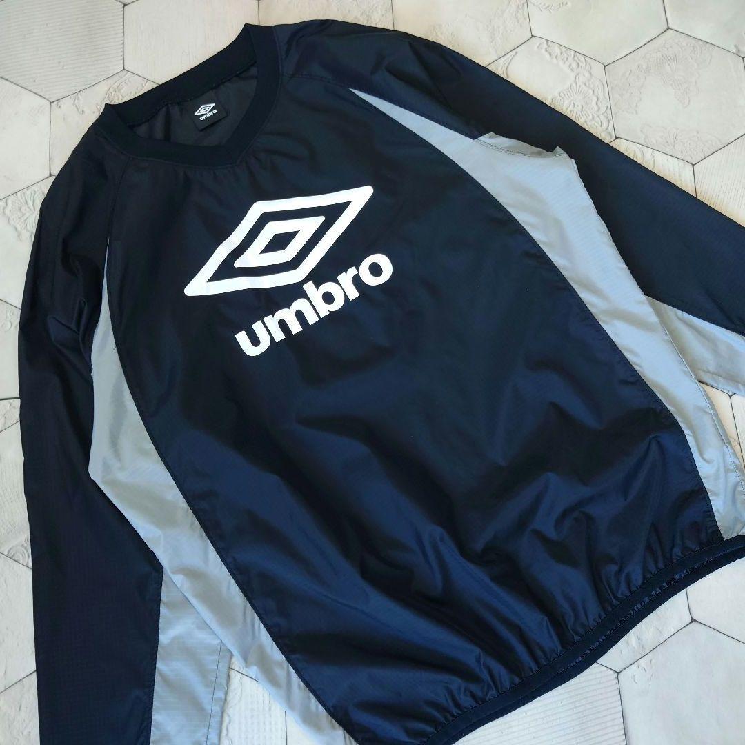 極美品 上下 UMBRO ピステ セットアップ モノトーン ブラック