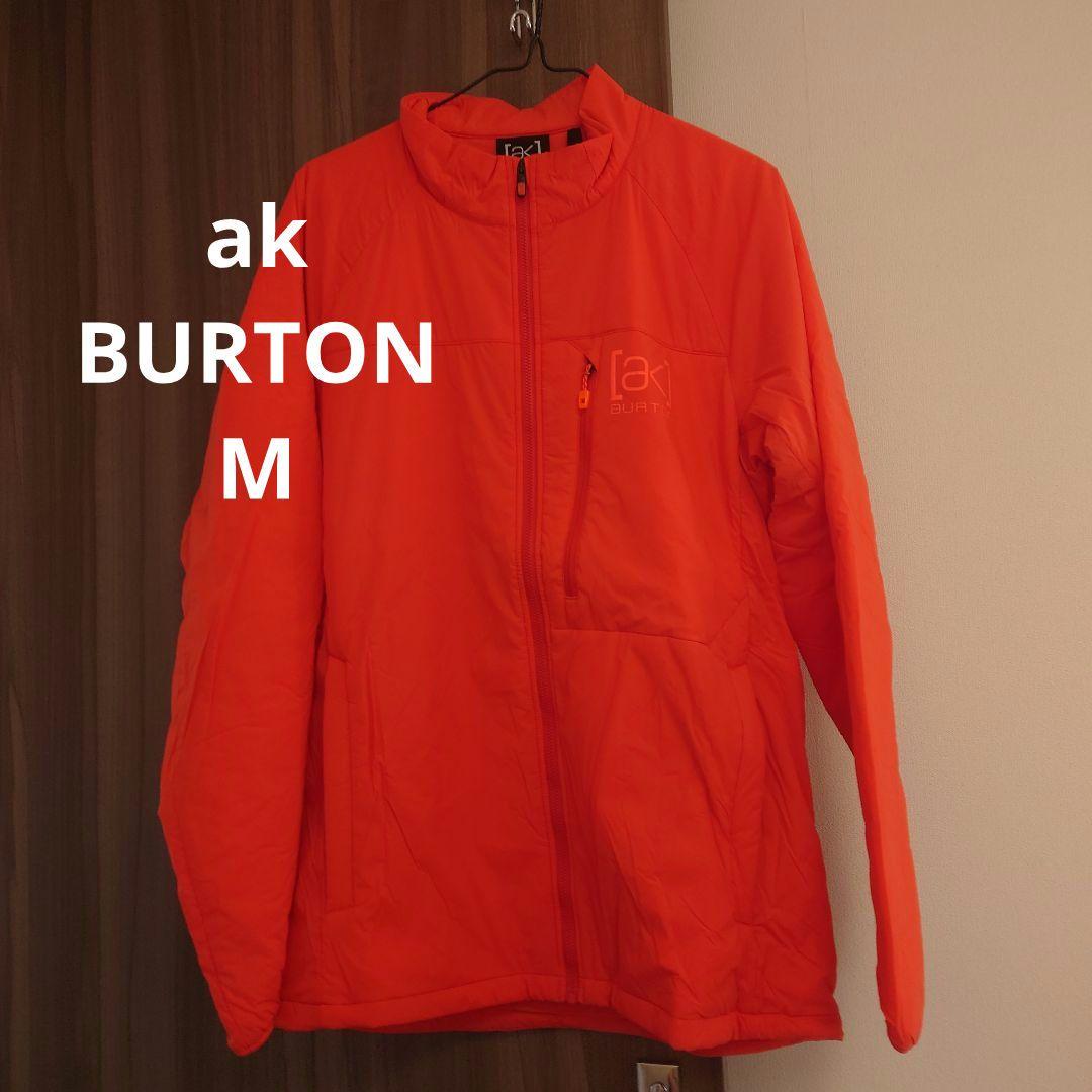 メンズ BURTON バートン akヘリウム オレンジ系 Mサイズ