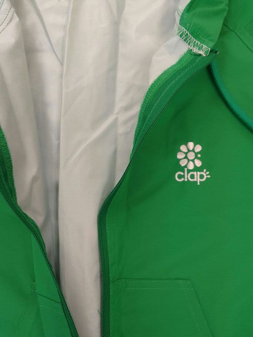 D133 clap クラップ フィットネスウェア オールインワン グリーンM
