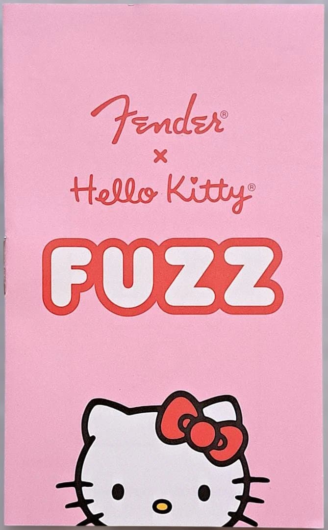 ■Fender Hello Kitty Black Fuzz Pedal ファズ