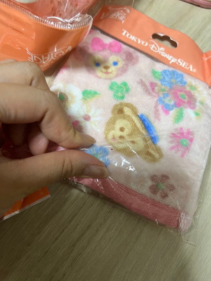 未使用　ダッフィー 8点まとめ売り　スプリングヴォヤッジ　グッズ　春　ピンク