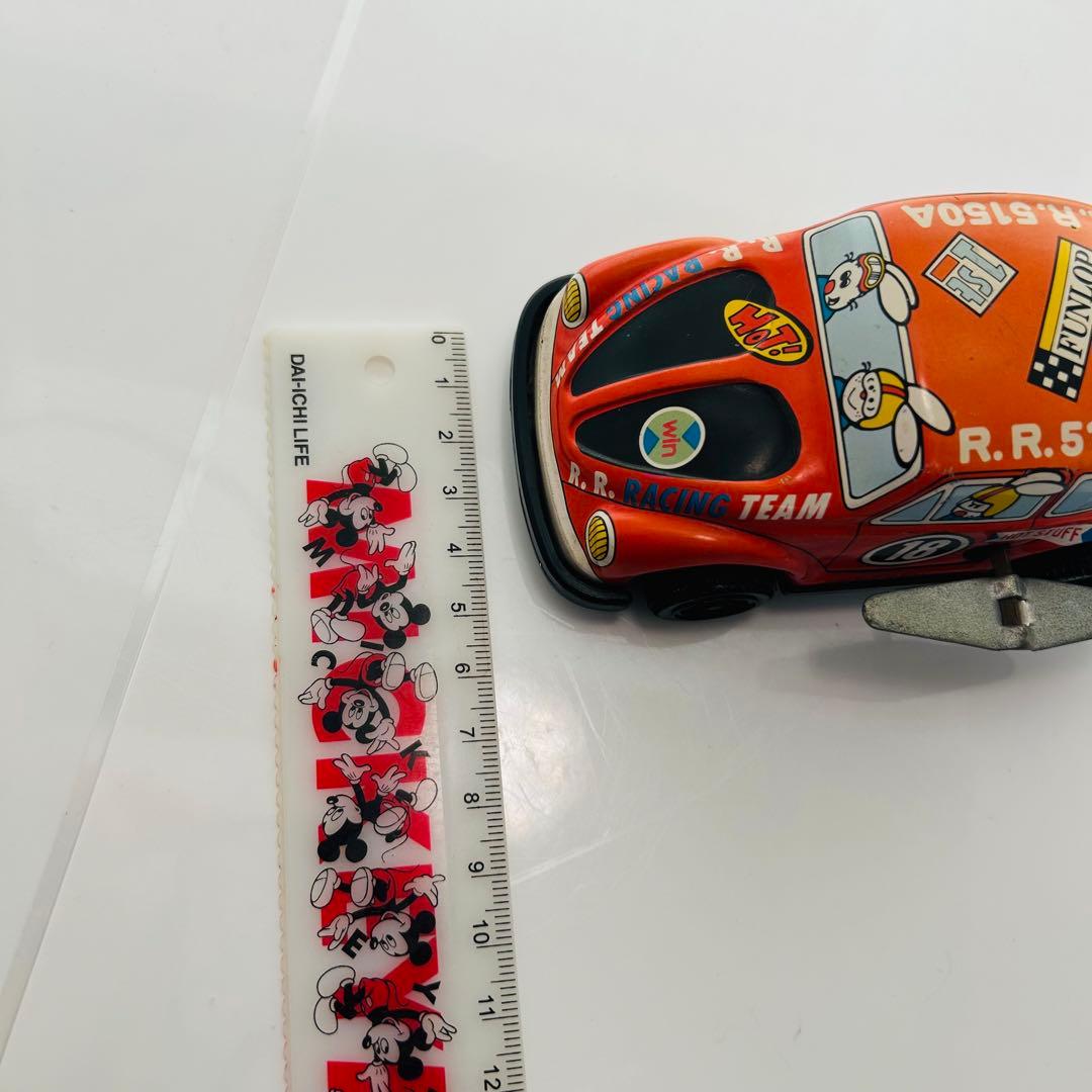 昭和レトロ サンリオ ブリキ ゼンマイ自動車 フォルクスワーゲン ビートル