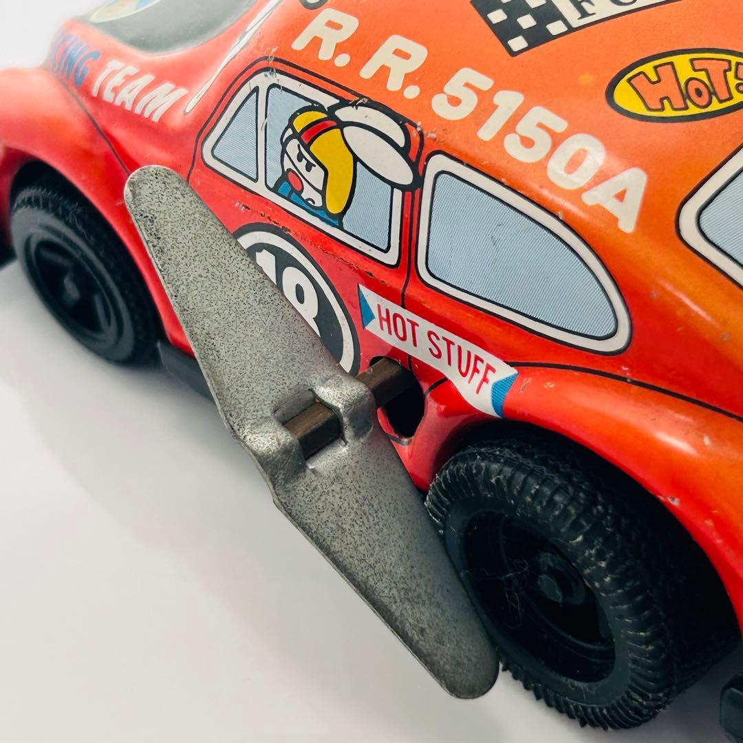 昭和レトロ サンリオ ブリキ ゼンマイ自動車 フォルクスワーゲン ビートル