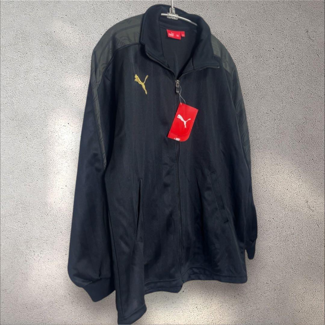 タグ付き美品 PUMA プーマ 金ジャージ セットアップ トラックジャケット