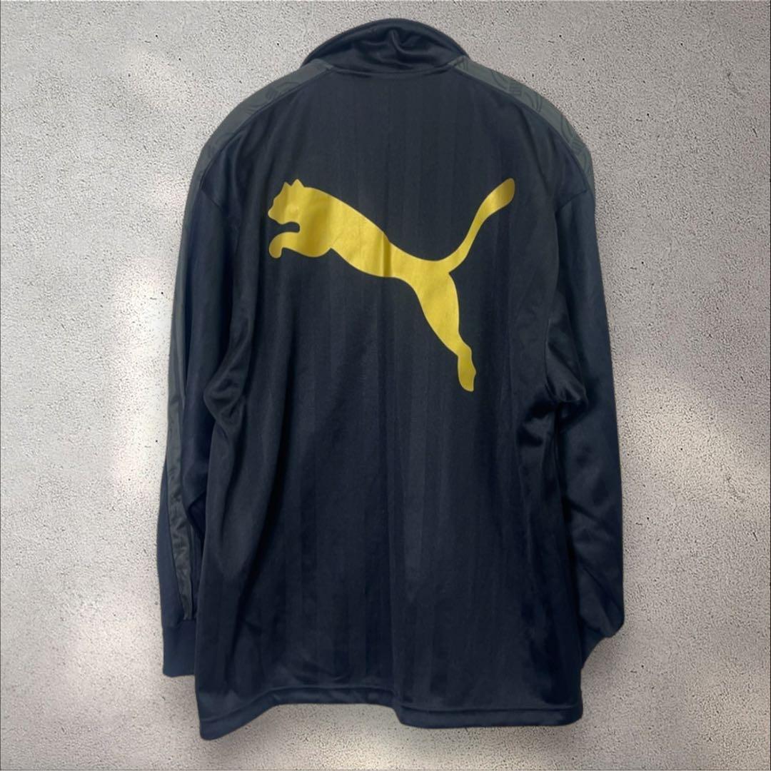 タグ付き美品 PUMA プーマ 金ジャージ セットアップ トラックジャケット