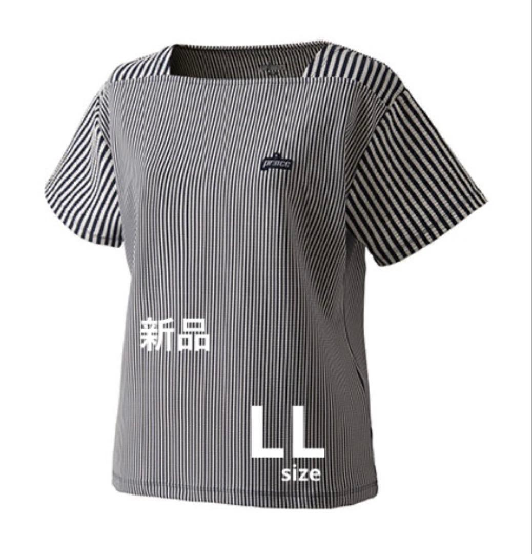 No.143 Prince ストライプゲームシャツ☆NAVY☆新品☆LL☆