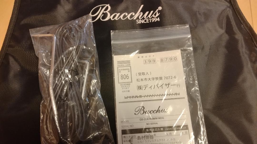 ギター Bacchus GS-2DX RSM MDG