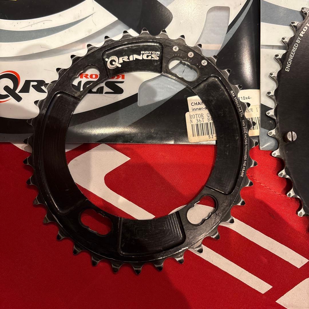 ROTOR Q-RINGS 110S 4ARM OUT 52T IN 36 楕円