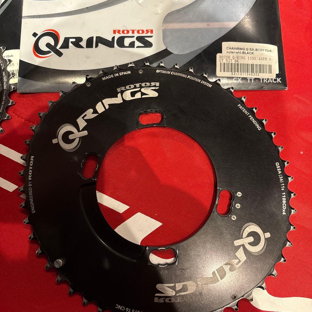 ROTOR Q-RINGS 110S 4ARM OUT 52T IN 36 楕円