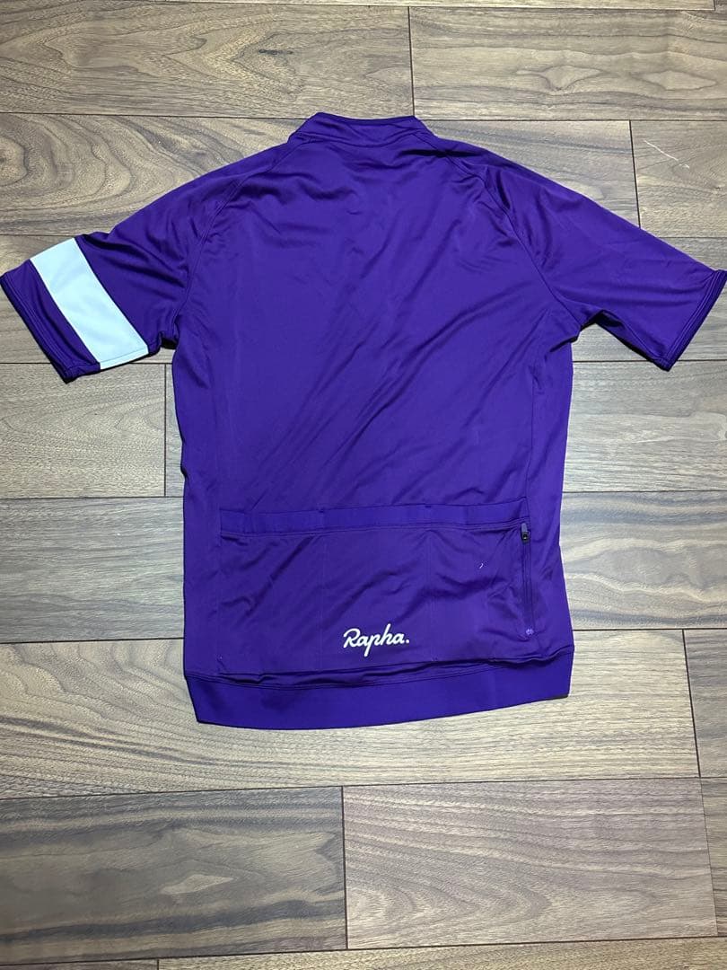 Rapha 紫 半袖サイクルジャージ