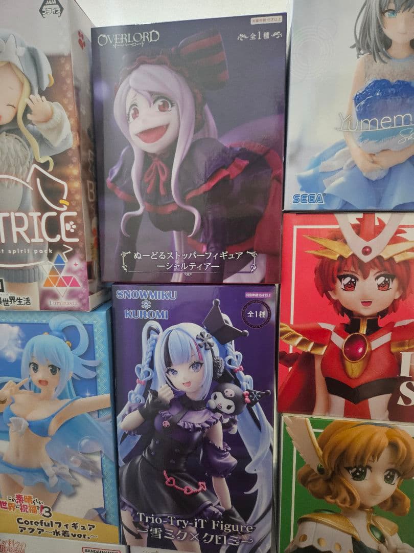 雪ミク　リゼロ　レイアース　ホロライブなど美少女フィギュア16点セット