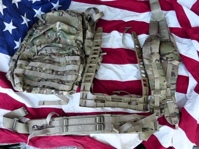 米軍 MOLLE ミディアムラックサック バックパック　マルチカム　OCP 45